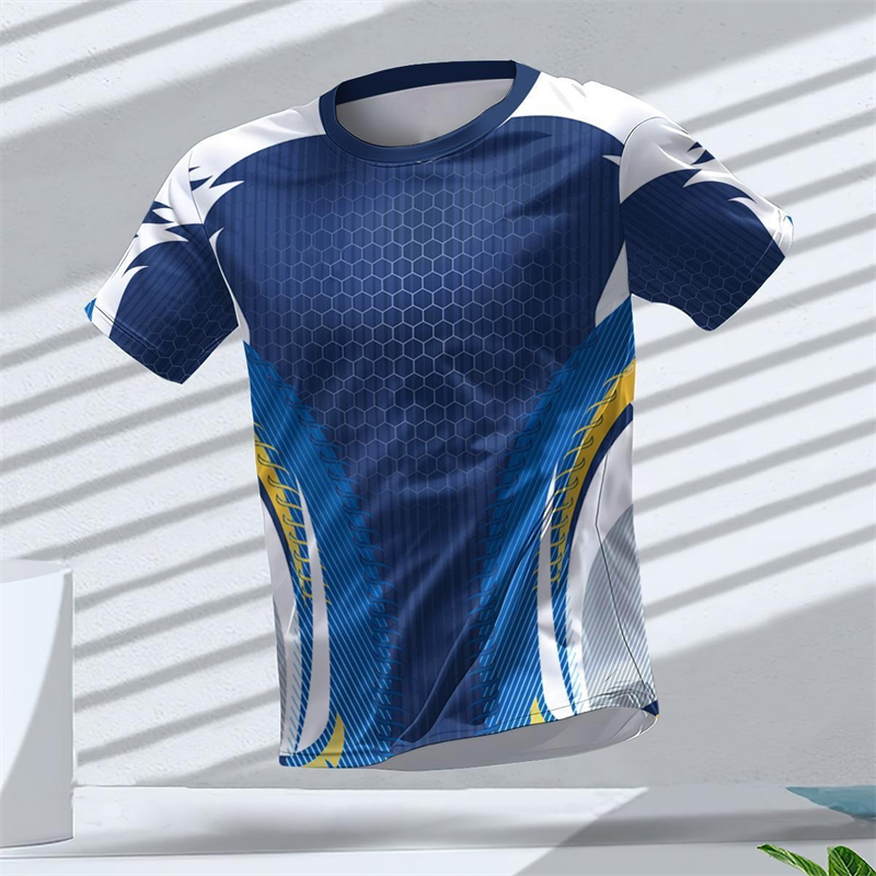 3D Printing Tablet - Geometric Graphic 3D Printed Sports T