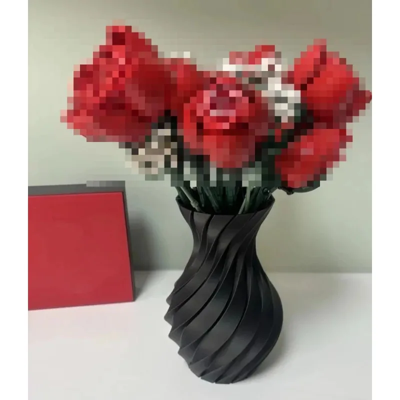 3D Printing Lego - 1pc Vase for Lego Bouquet Roses