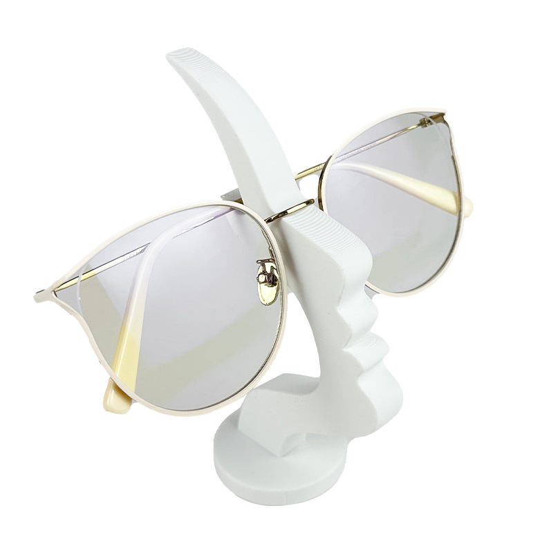 3D Printing Glasses Frames - Modern minimalist abstract facial side view