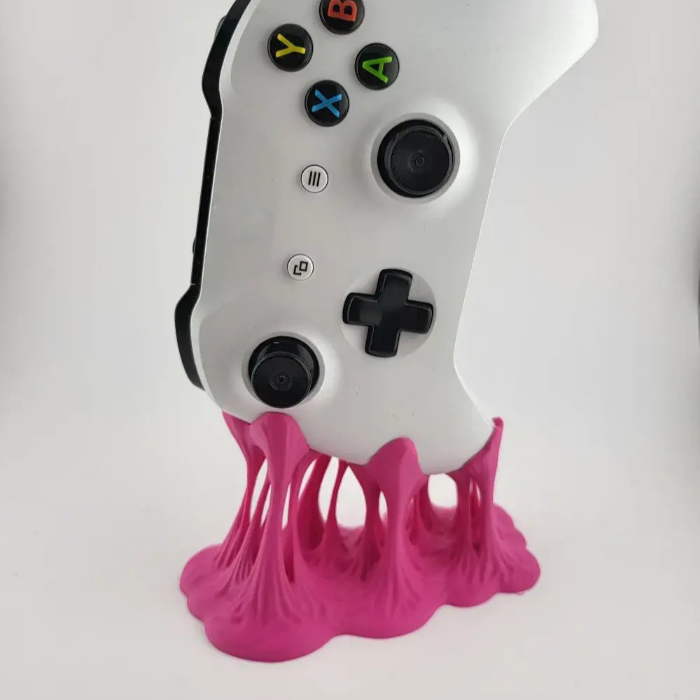 3D Printing Xbox Controller Holder - 3D-Printed Bubblegum-Style Desktop Organizer For Xbox