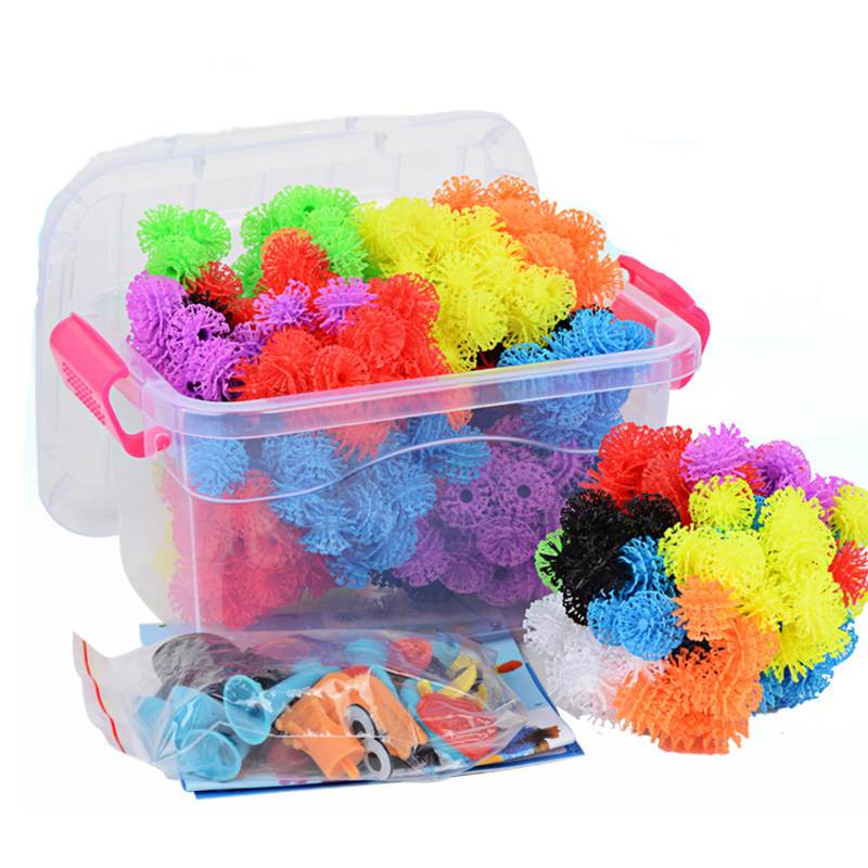 3D Printing Lego - 400pcs Thorn Ball 3D Model Construction