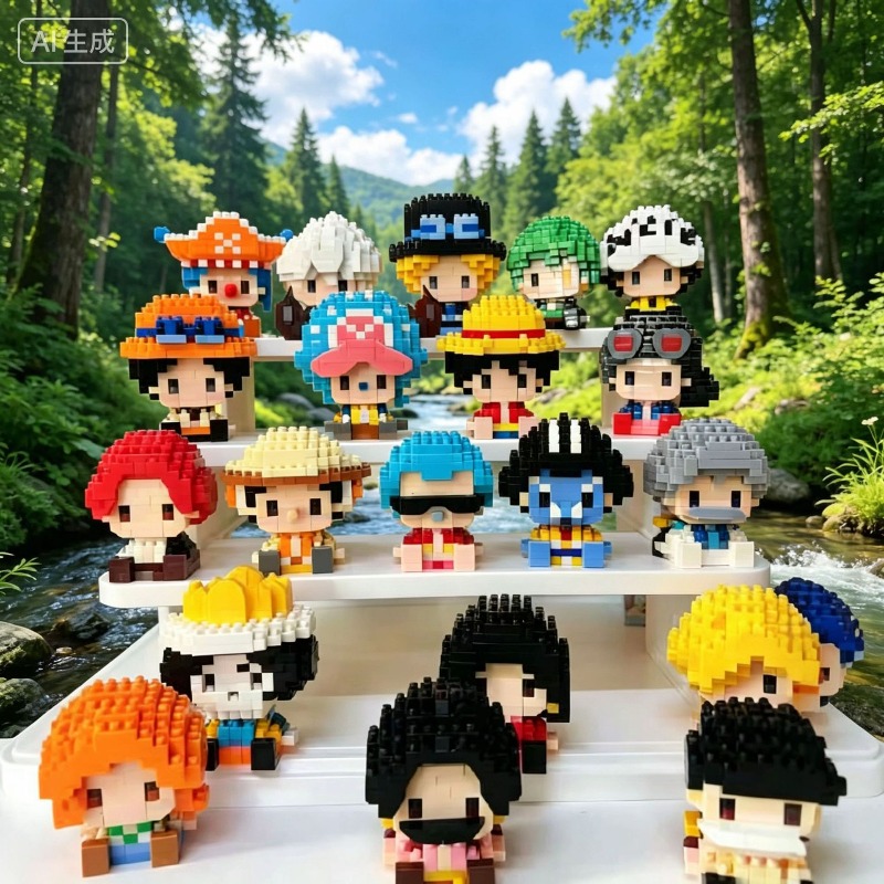3D Printing Lego - New ONE PIECE Sun God Nika