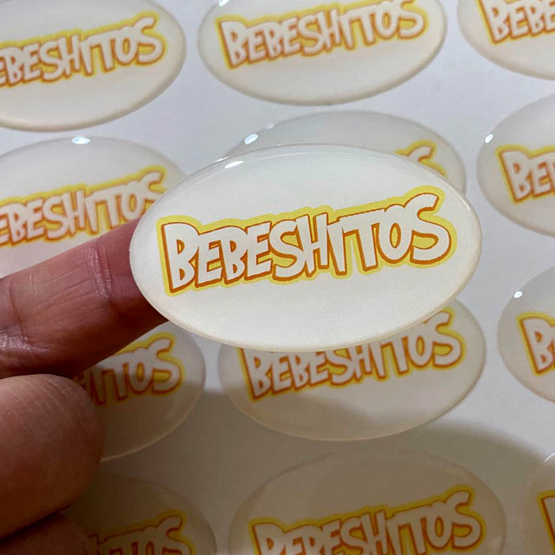 3D Printing Quality - Customized high quality label printing transparent