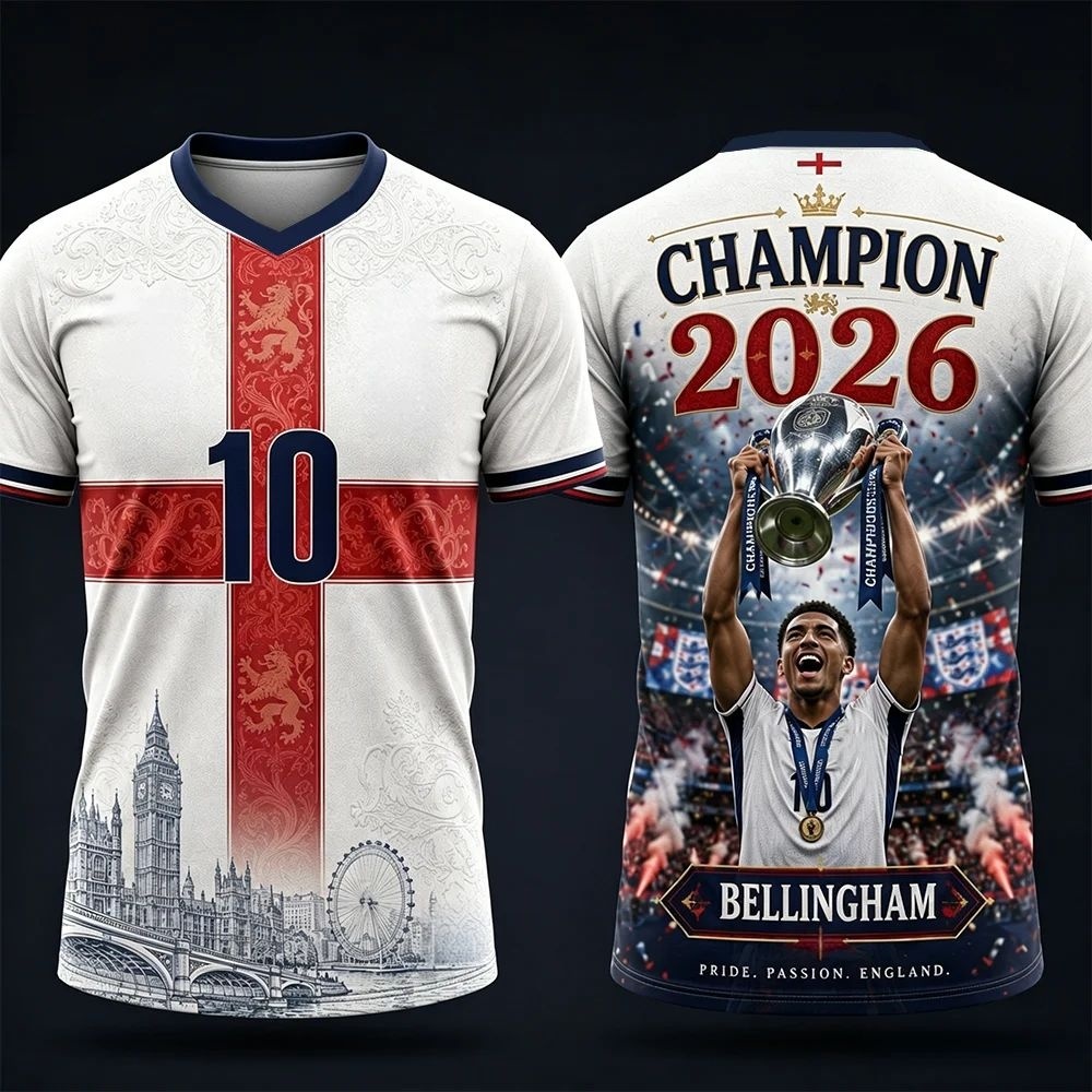 3D Printing Solo - 2026 England Football Events Creative Concept