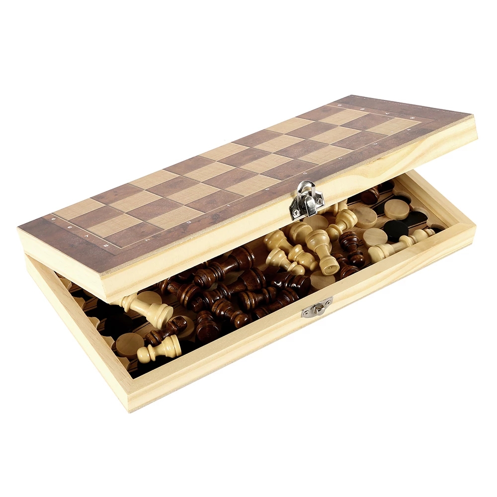 3 in 1 Chess Board, Folding Wo - 3D Printing Chess ulasan dan harga