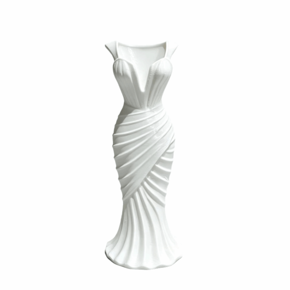 Gown-Shaped 3D Printed Flower  - 3D Printing Glass ulasan dan harga
