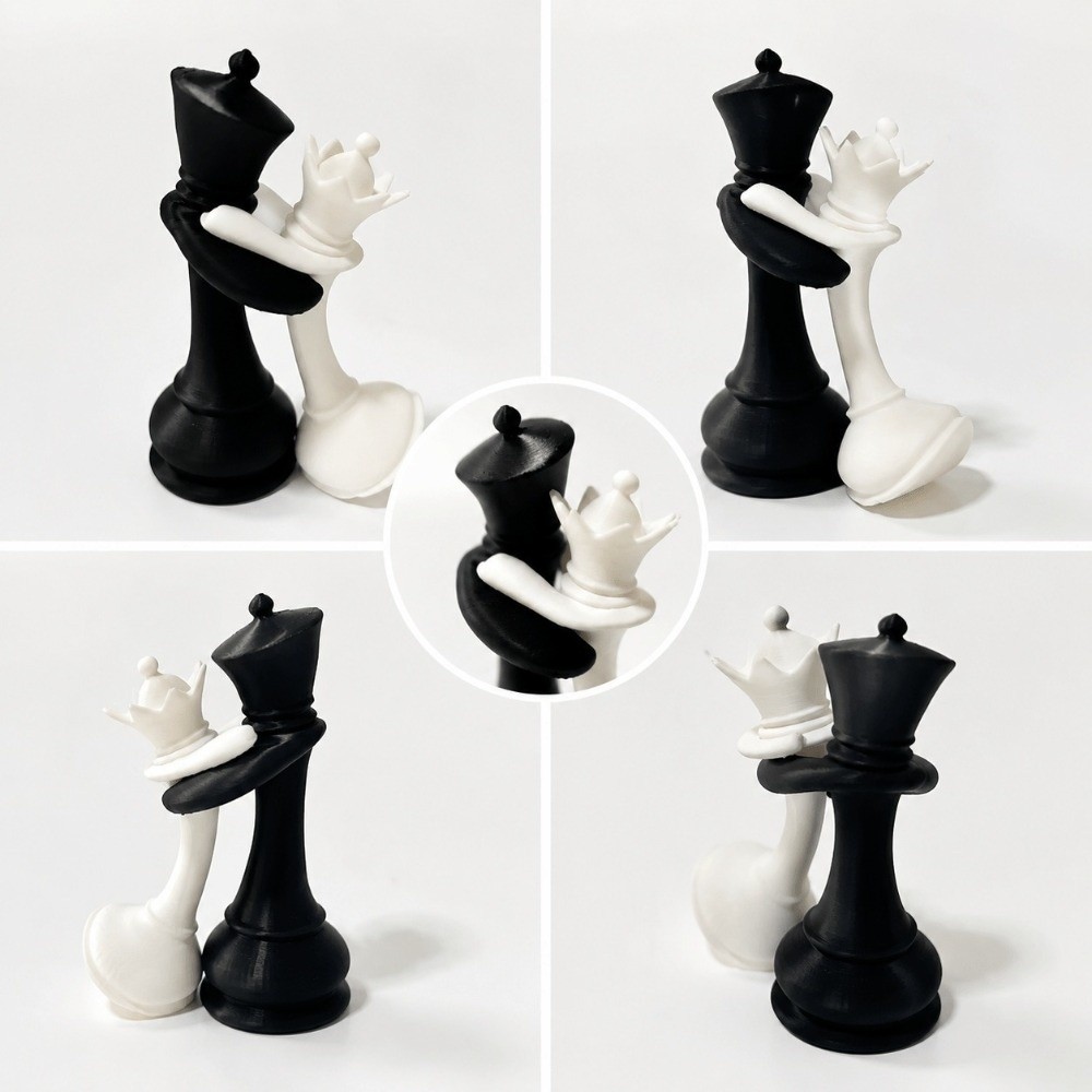 3D Printed Chess Statue Home D - 3D Printing Chess ulasan dan harga