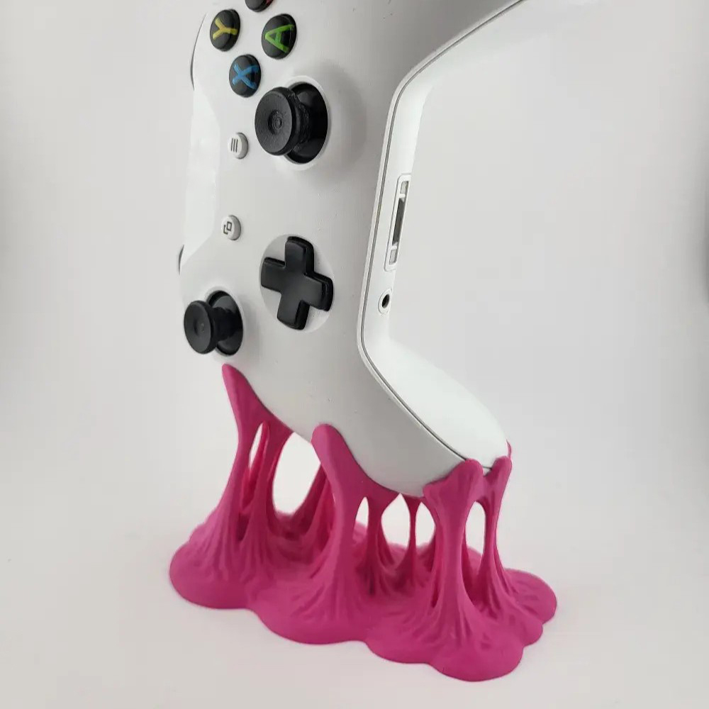 3D-Printed Bubblegum-Style Des - 3D Printing Xbox Controller Holder ulasan dan harga