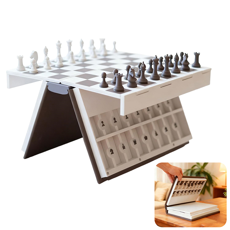 Chess Set 3D Printed Book Fold - 3D Printing Chess ulasan dan harga