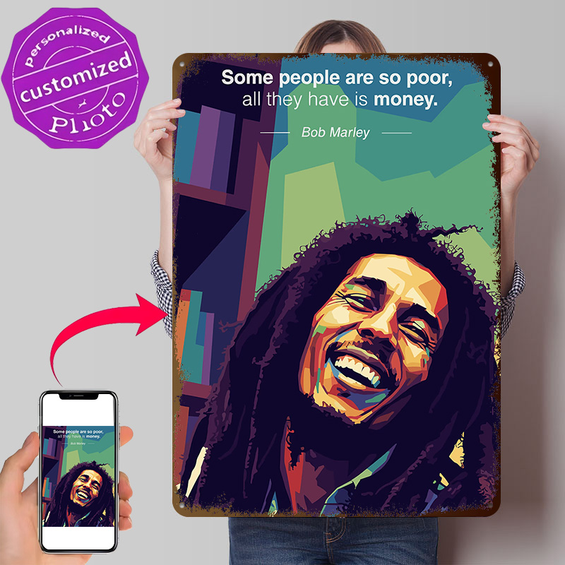 Bob Marley Quote Pop Art 3D Pr - 3D Printing Quotes ulasan dan harga