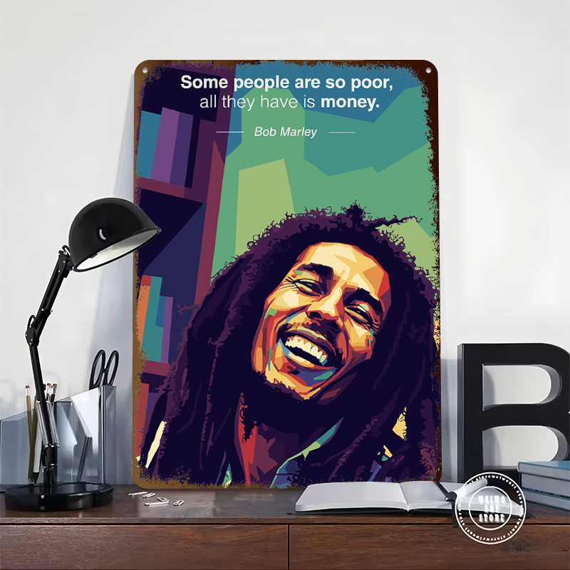Bob Marley Quote Pop Art 3D Pr - 3D Printing Quotes ulasan dan harga