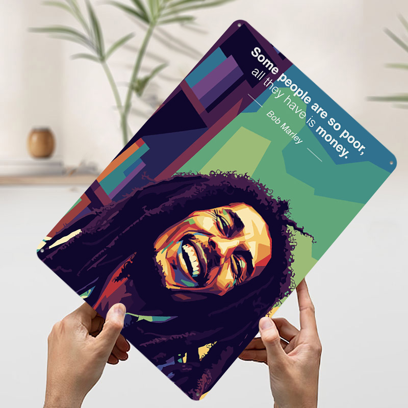 Bob Marley Quote Pop Art 3D Pr - 3D Printing Quotes ulasan dan harga