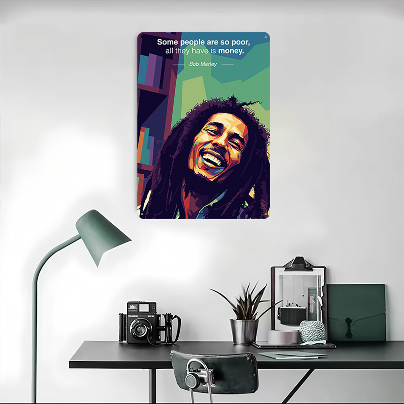 Bob Marley Quote Pop Art 3D Pr - 3D Printing Quotes ulasan dan harga