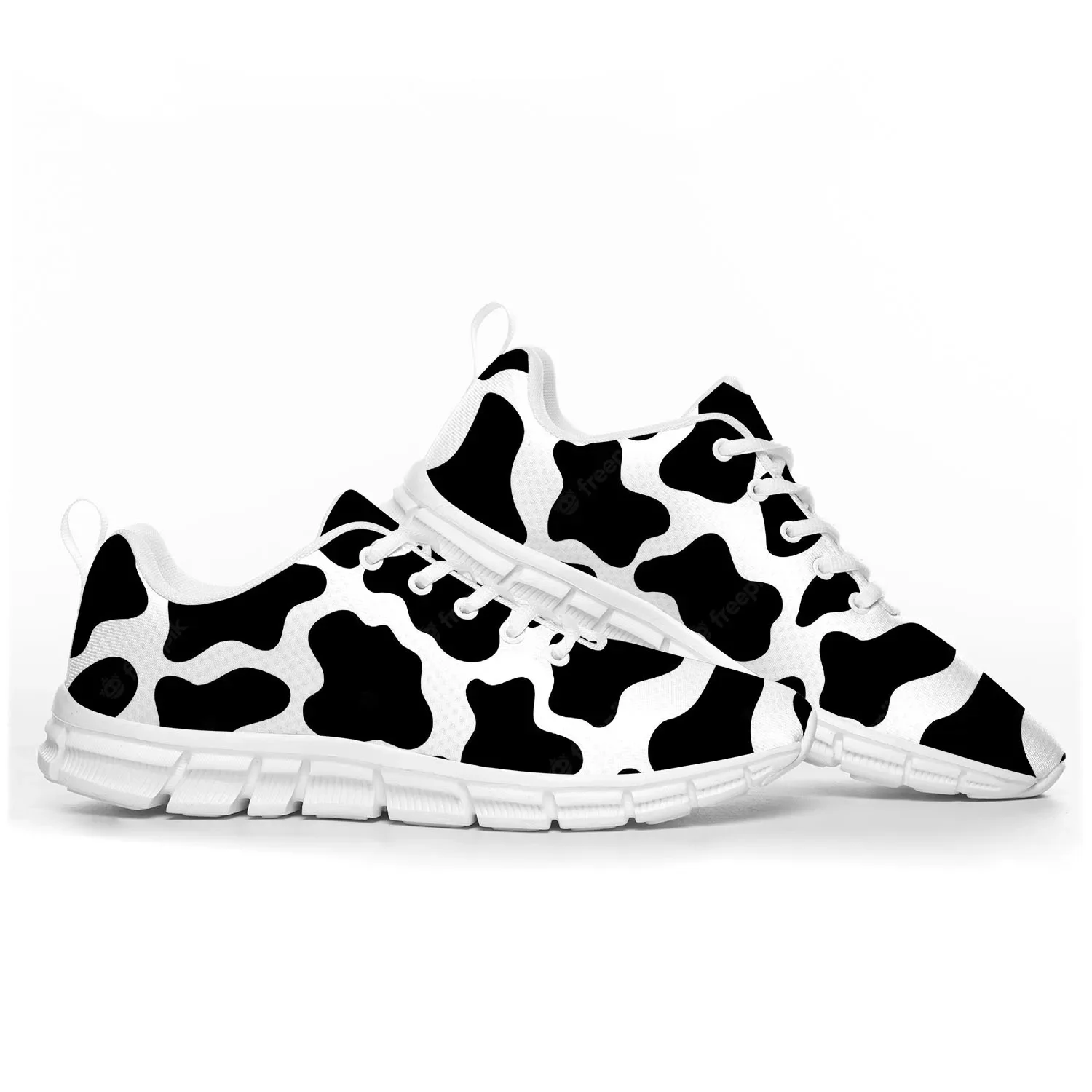 Cow Print 3D Pattern Sports Sh - 3D Printing Quality ulasan dan harga