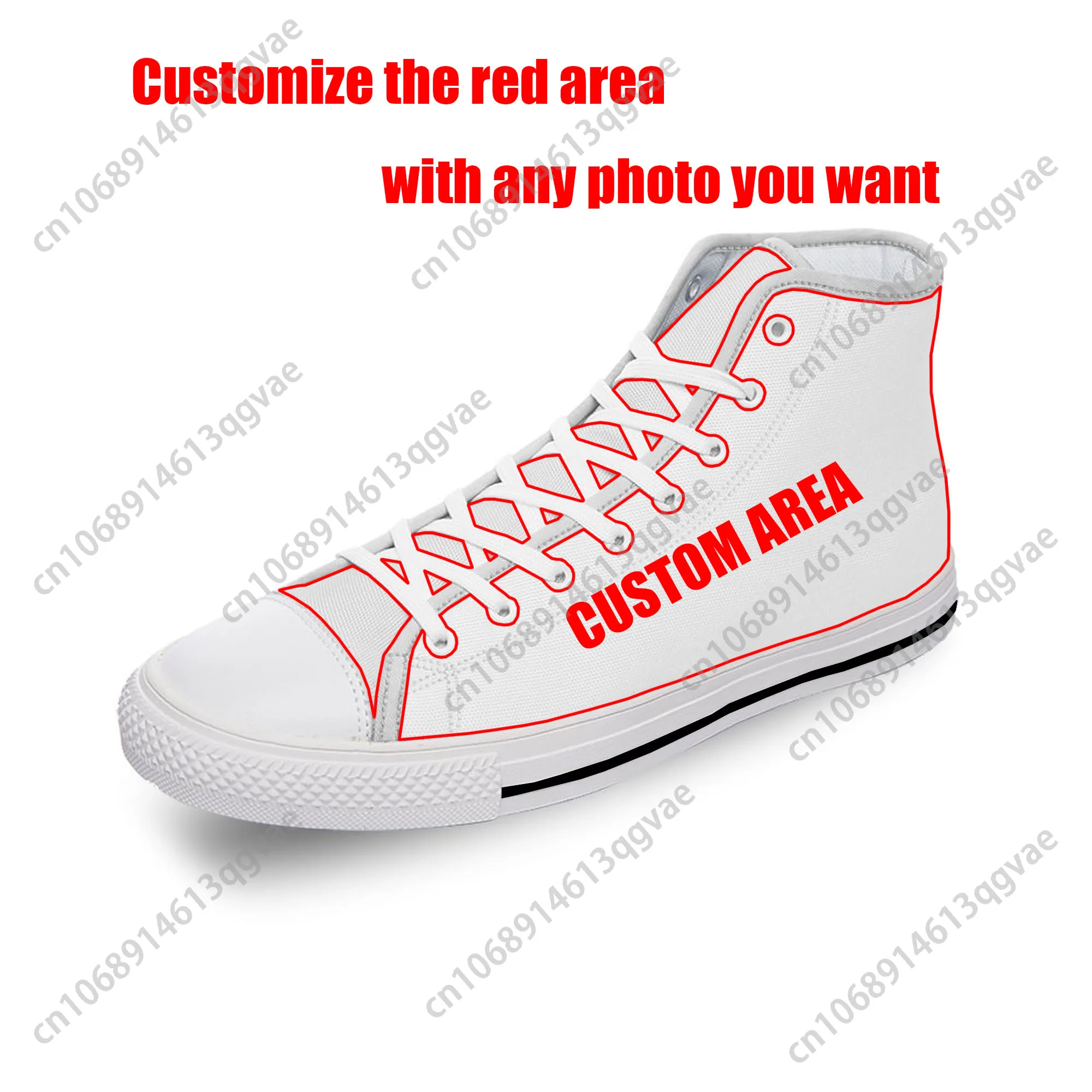 Tiger Stripe 3D Print High Top - 3D Printing Quality ulasan dan harga