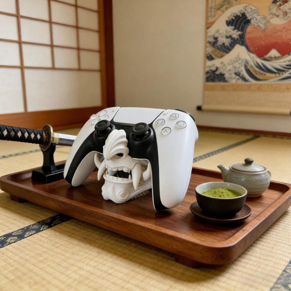 3D Printed Japanese Oni Mask G - 3D Printing Xbox Controller Holder ulasan dan harga