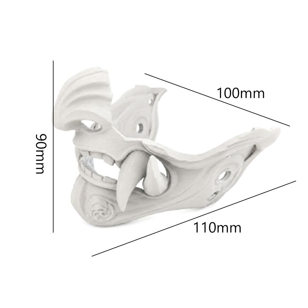3D Printed Japanese Oni Mask G - 3D Printing Xbox Controller Holder ulasan dan harga