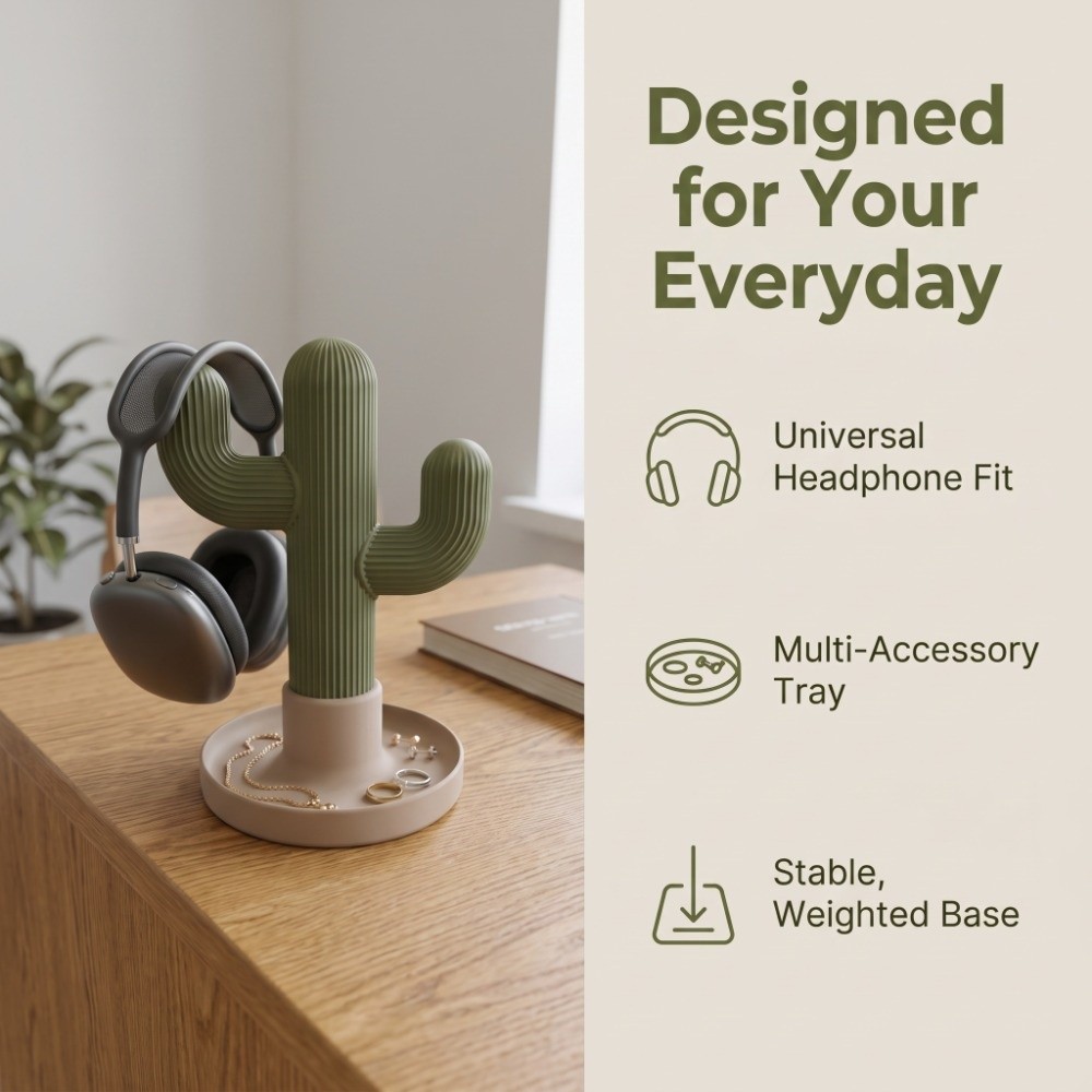 Green Cactus Storage Ornament  - 3D Printing Watch ulasan dan harga