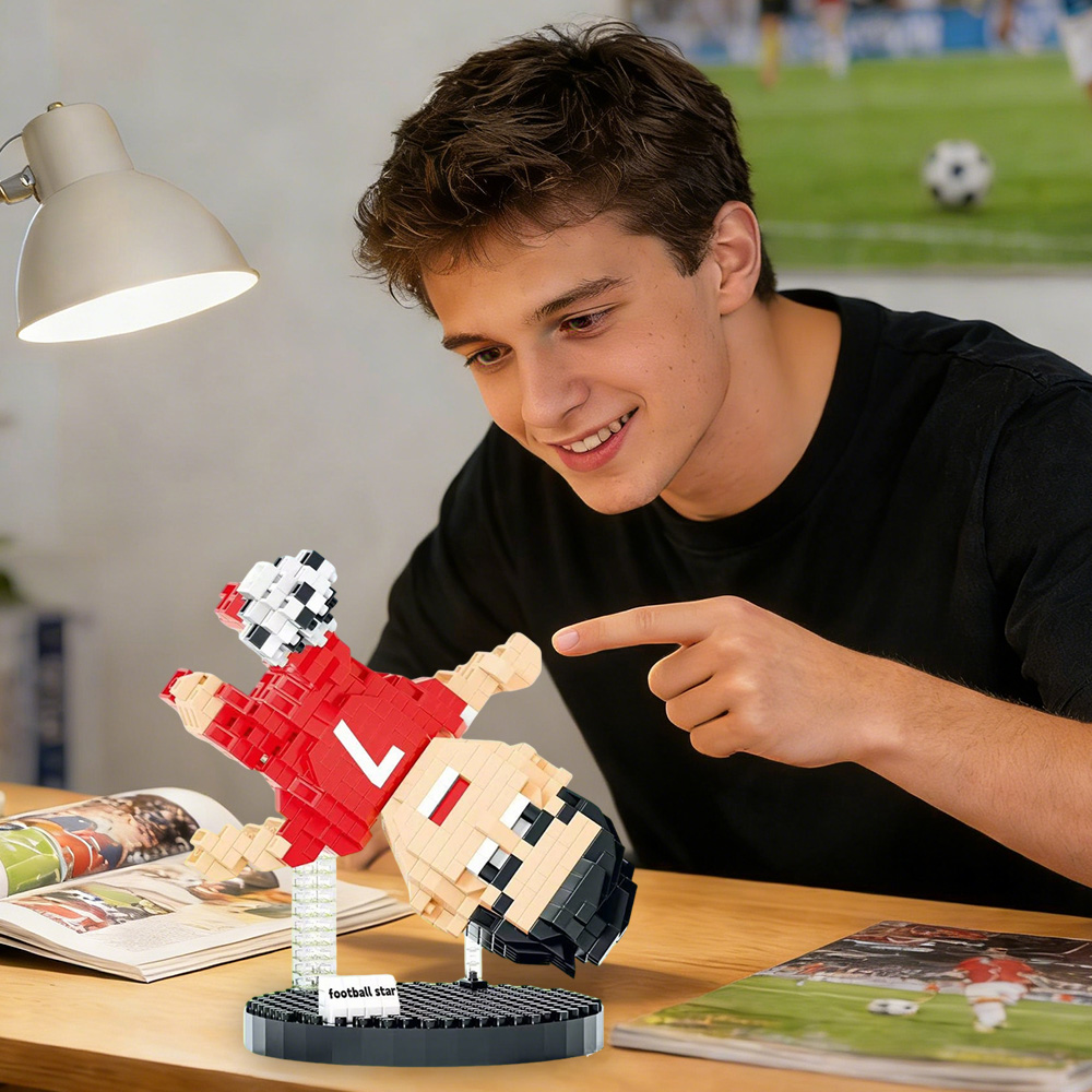 Soccer Star Building Blocks Se - 3D Printing Lego ulasan dan harga