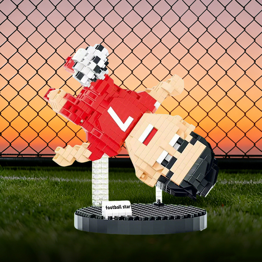 Soccer Star Building Blocks Se - 3D Printing Lego ulasan dan harga