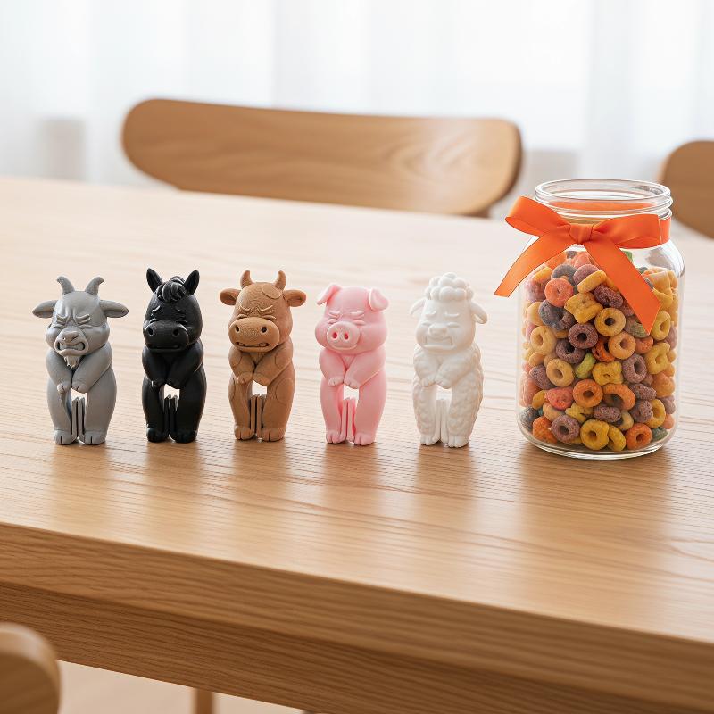 Farm Animal Bag Clips 3D Print - 3D Printing In Food ulasan dan harga