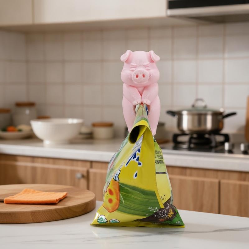 Farm Animal Bag Clips 3D Print - 3D Printing In Food ulasan dan harga