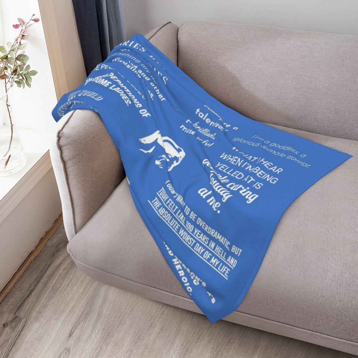 Leslie Knope - Quotes Throw Bl - 3D Printing Quotes ulasan dan harga
