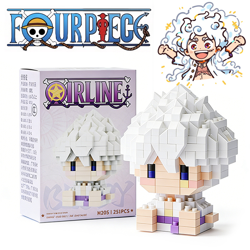 Anime Character Model Luffy 3D - 3D Printing Lego ulasan dan harga
