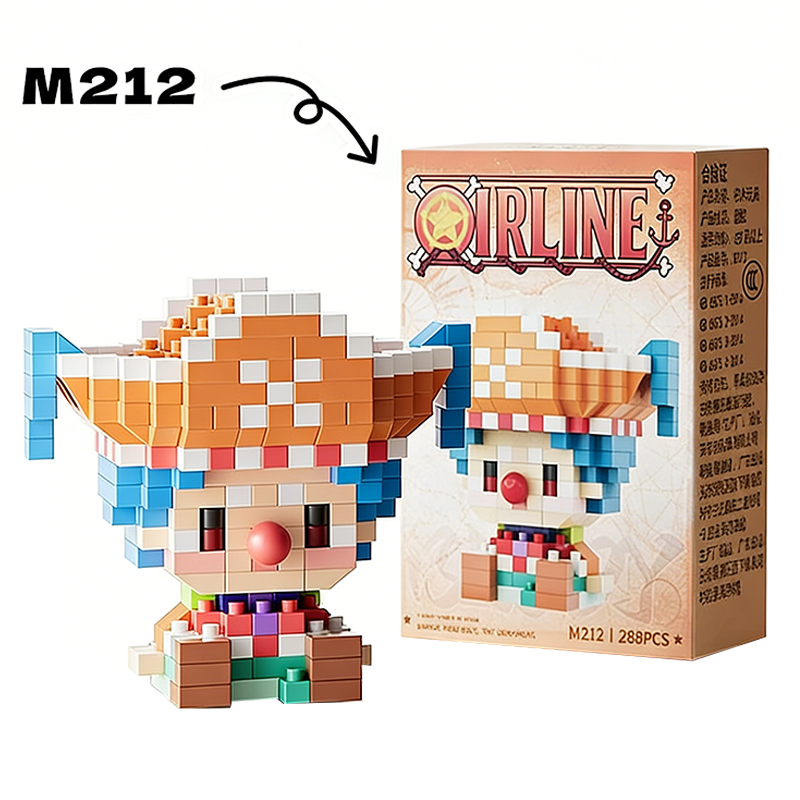Anime Character Model Luffy 3D - 3D Printing Lego ulasan dan harga