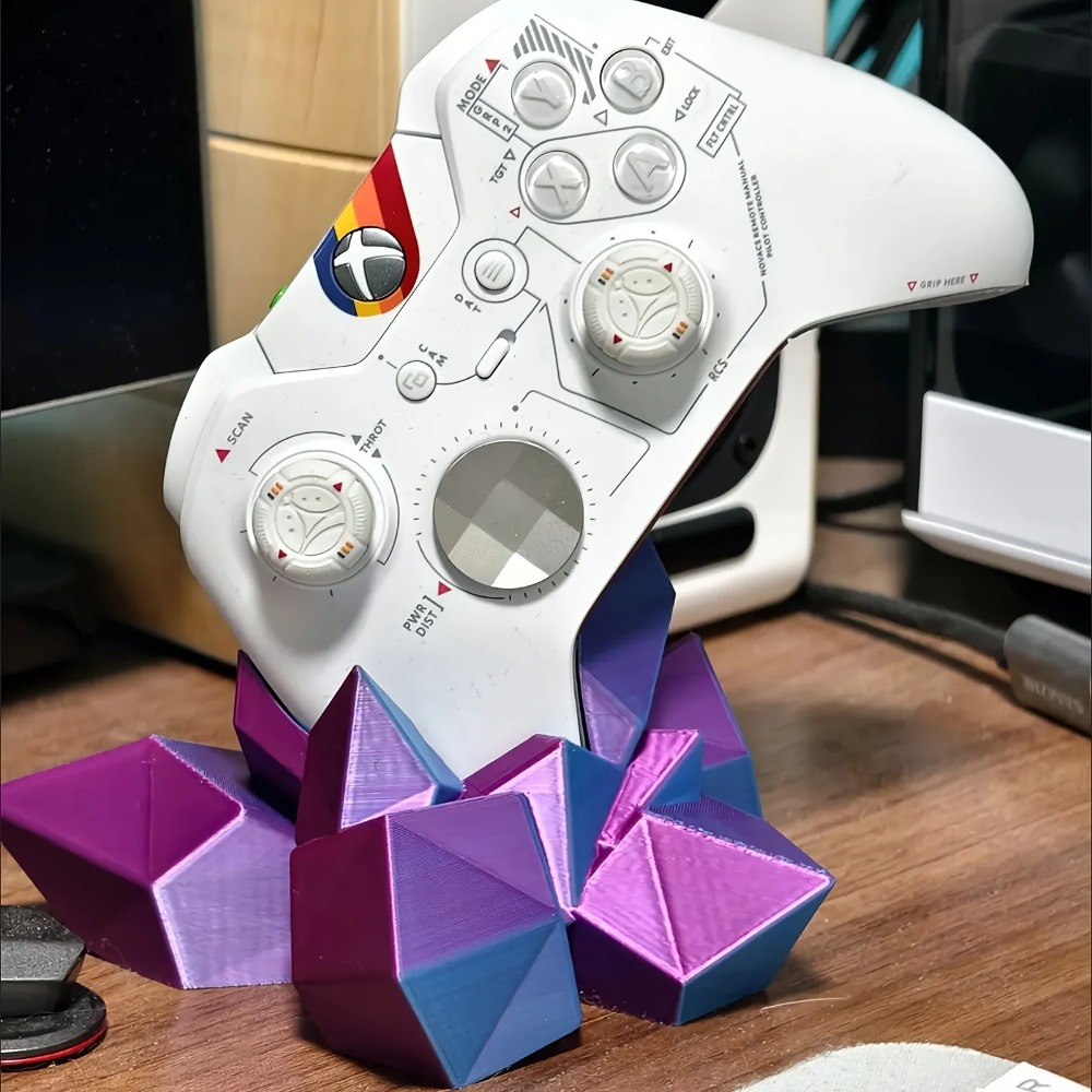 3D Printed Crystal Game Contro - 3D Printing Xbox Controller Holder ulasan dan harga