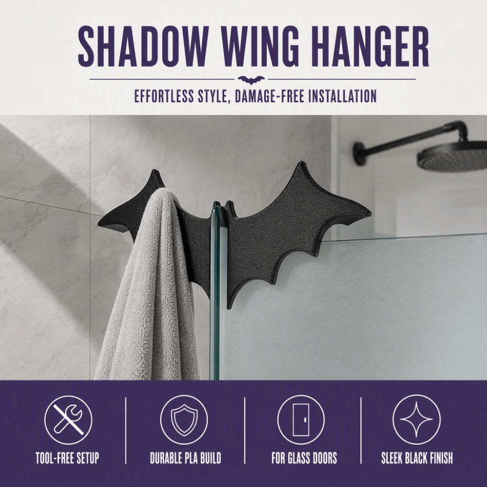 3D Print Halloween Bat Bathroo - 3D Printing Glass ulasan dan harga