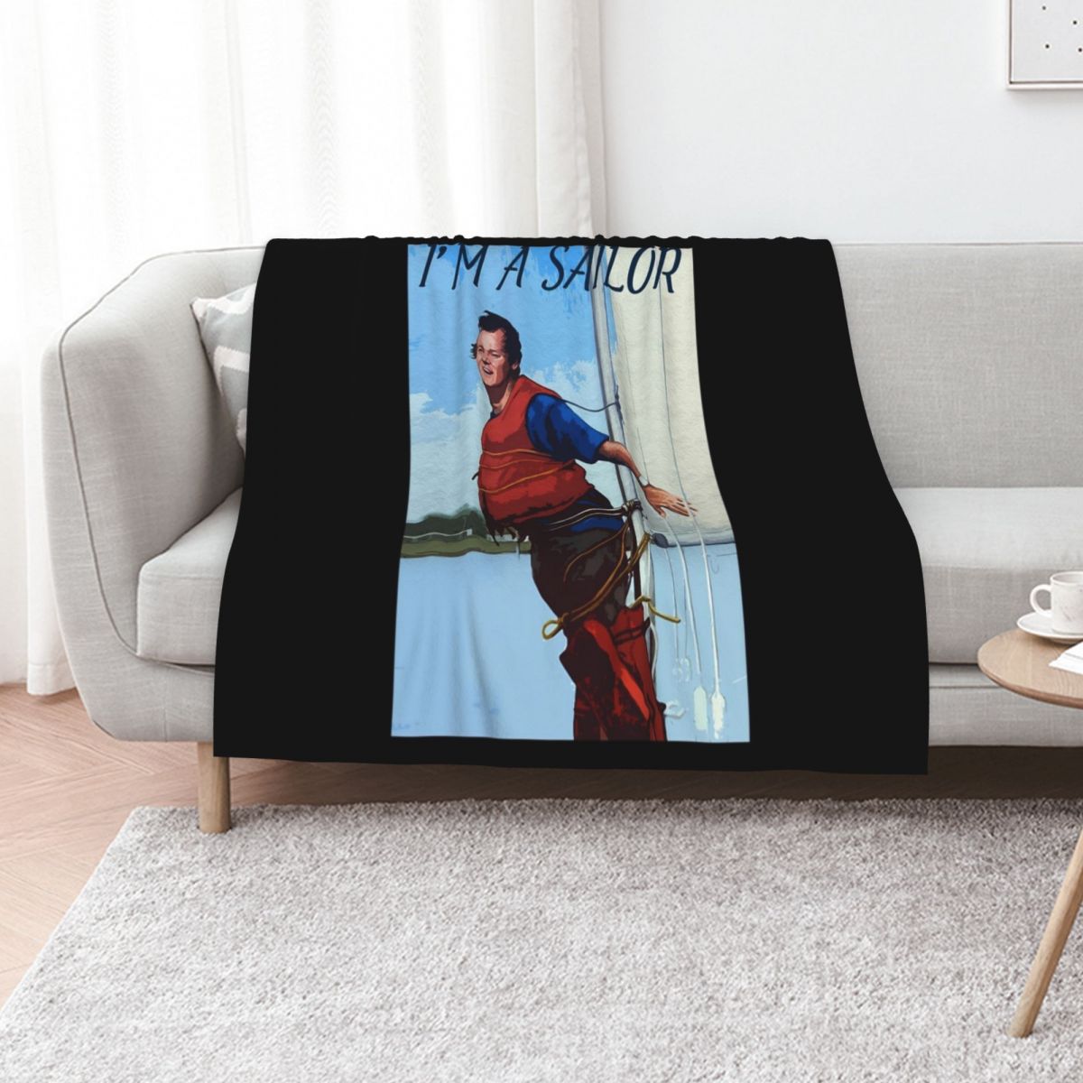Im A Sailor Bob Quote \t Throw - 3D Printing Quotes ulasan dan harga