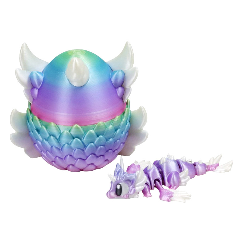 Gradient 3D Printed Dragon Egg - 3D Printing Egg ulasan dan harga