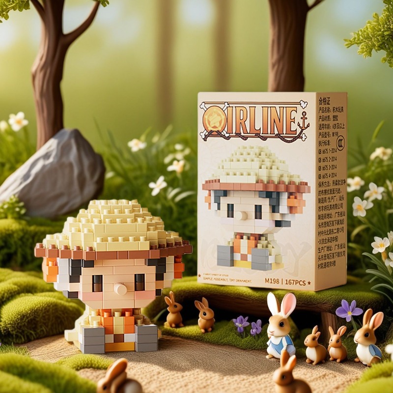 New ONE PIECE Sun God Nika Luf - 3D Printing Lego ulasan dan harga