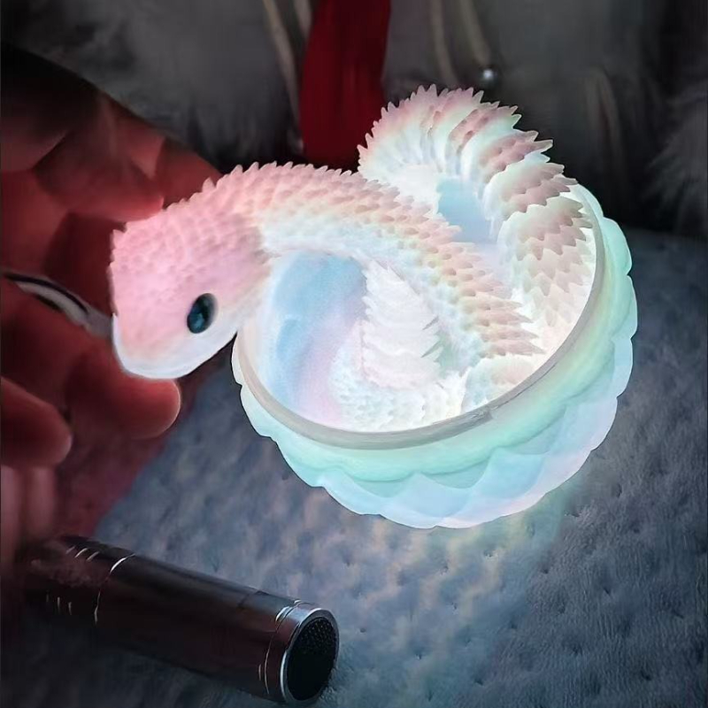 30/60/80cm 3D Printed Luminous - 3D Printing Egg ulasan dan harga