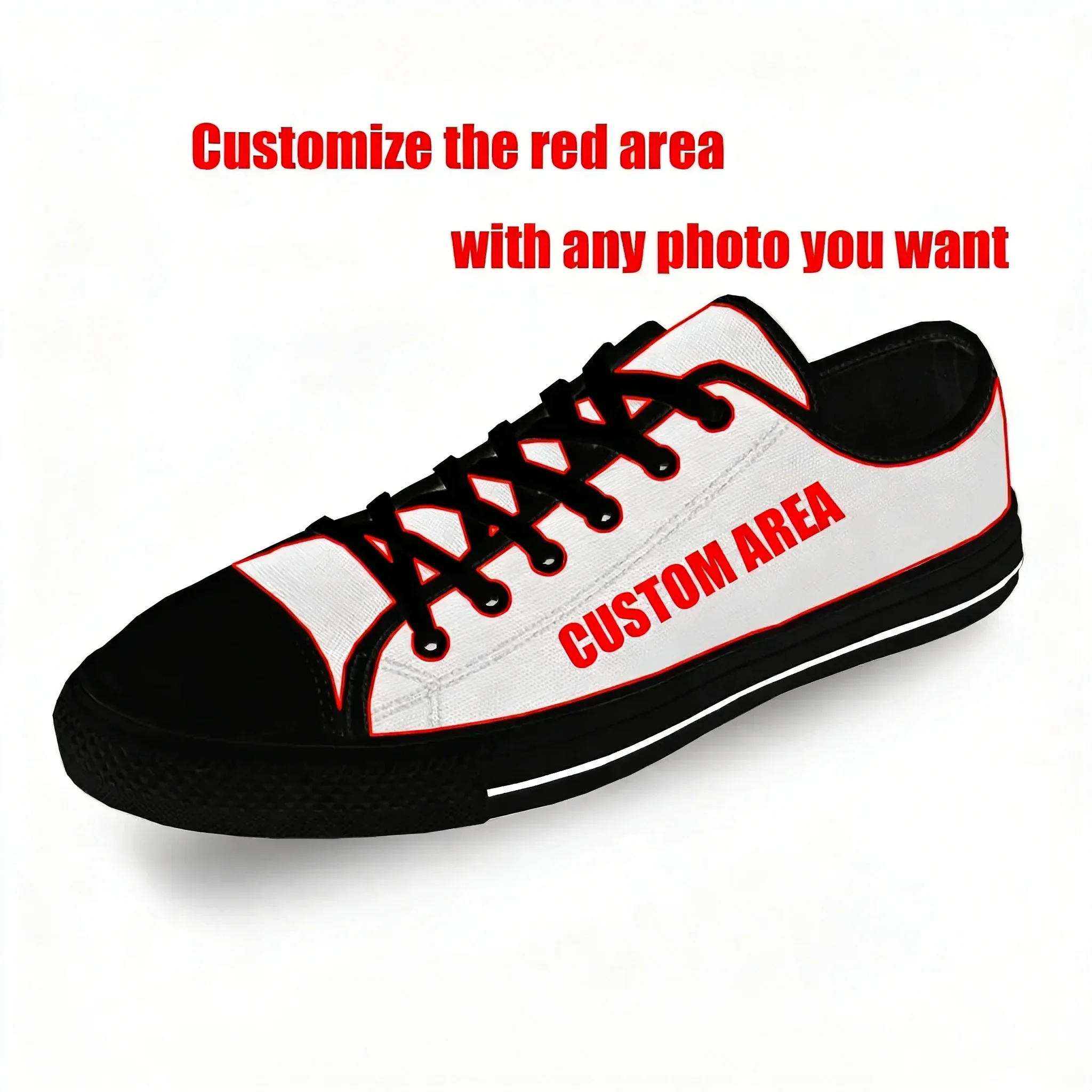 Tiger Stripe 3D Print Low Top  - 3D Printing Quality ulasan dan harga