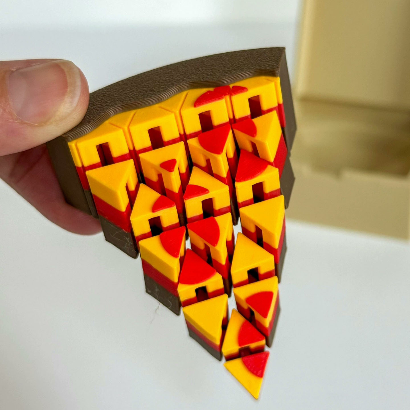 3D Printed Mini Pizza sculptur - 3D Printing In Food ulasan dan harga