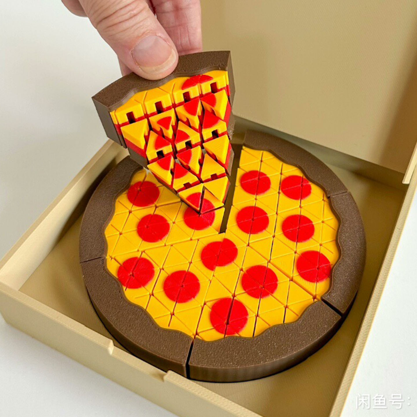 3D Printed Mini Pizza sculptur - 3D Printing In Food ulasan dan harga