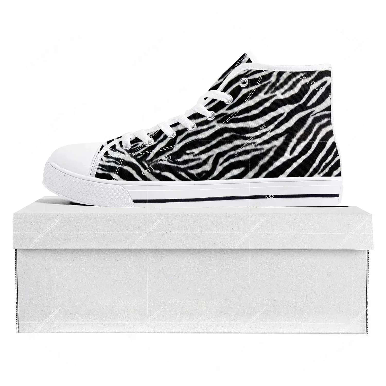 Zebra Print 3D Fashion High To - 3D Printing Quality ulasan dan harga