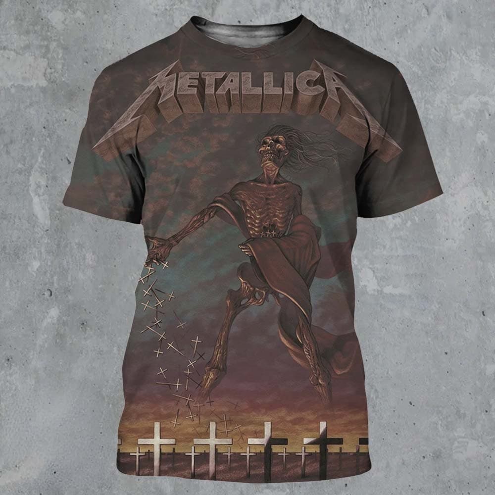 2026 Vintage Metallica  2026 C - 3D Printing Ghosting ulasan dan harga