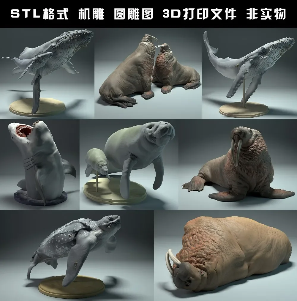 animals, polar bear, takin, wo - 3D Printing File Stl ulasan dan harga