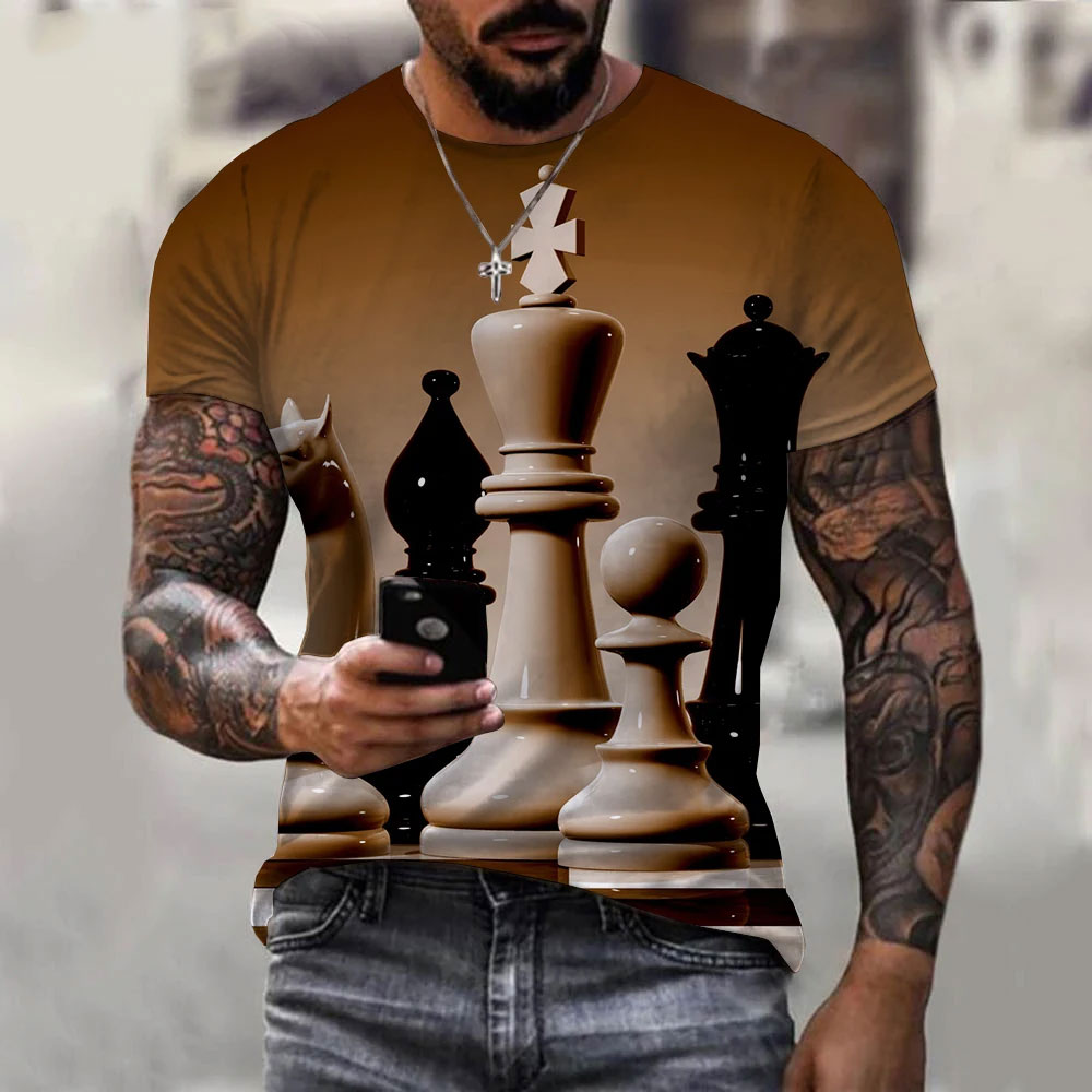 New Men's Fun Chess 3D Printin - 3D Printing Chess ulasan dan harga