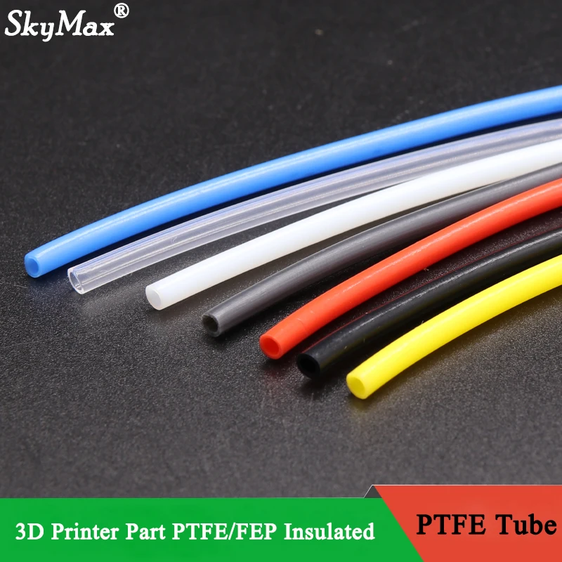 1/5/10m 3D Printer Part PTFE T - 3D Printing Maker ulasan dan harga