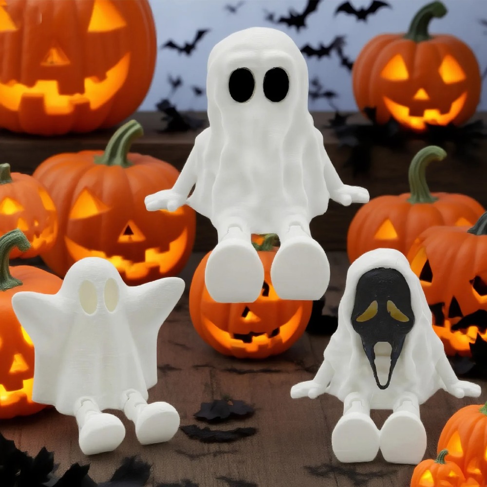 3D Print Halloween Ghost Ornam - 3D Printing Ghosting ulasan dan harga