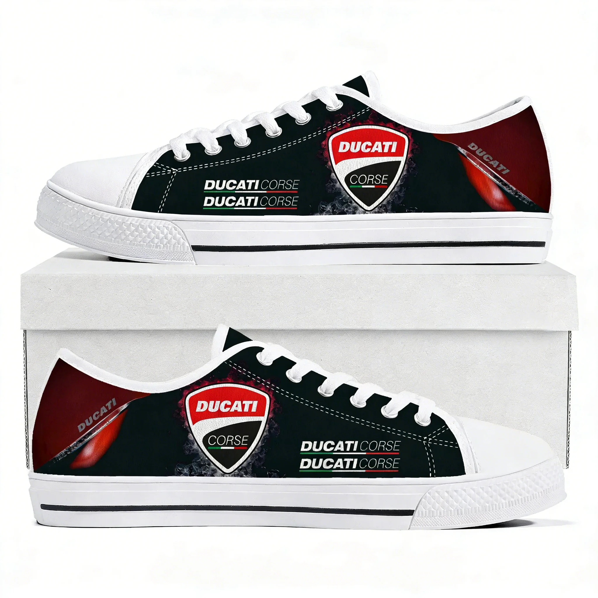 D-Ducatis Low Top Sneakers Men - 3D Printing Quality ulasan dan harga