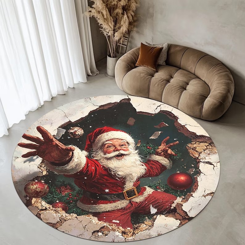 3D Vortex Santa Claus Riding o - 3D Printing Tablet ulasan dan harga