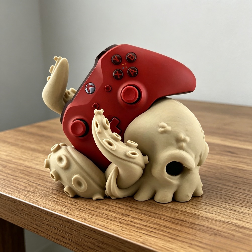 3D Printed Octopus Arm Control - 3D Printing Xbox Controller Holder ulasan dan harga