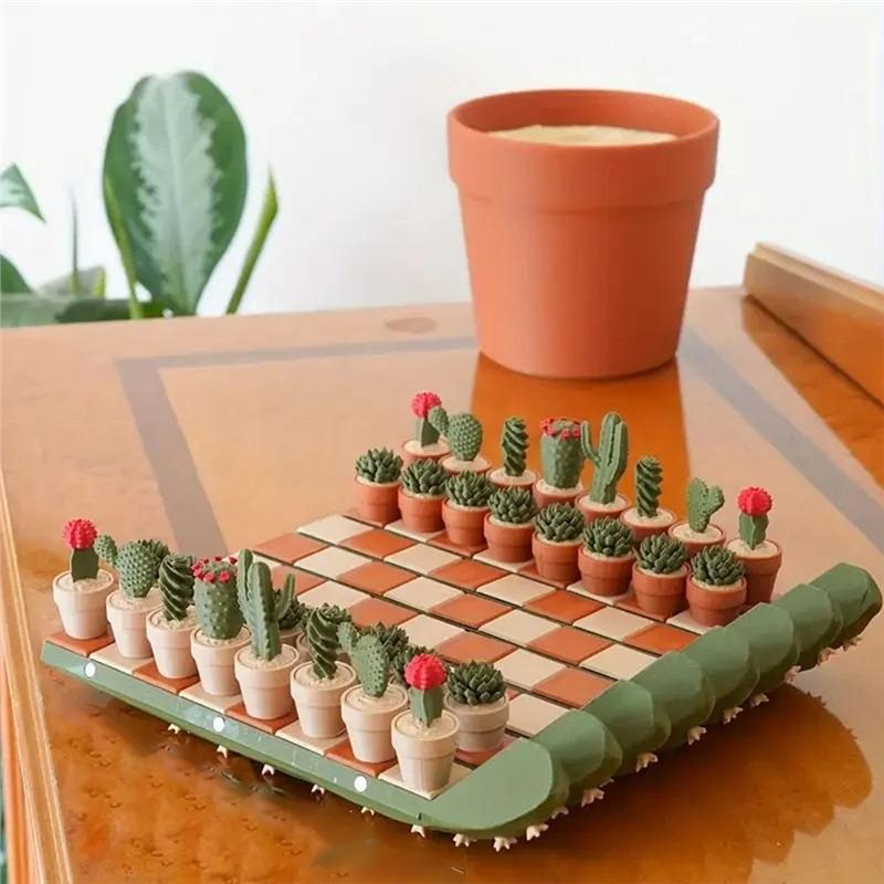 【FLASH DEAL】A Set Of 3D Printe - 3D Printing Chess ulasan dan harga