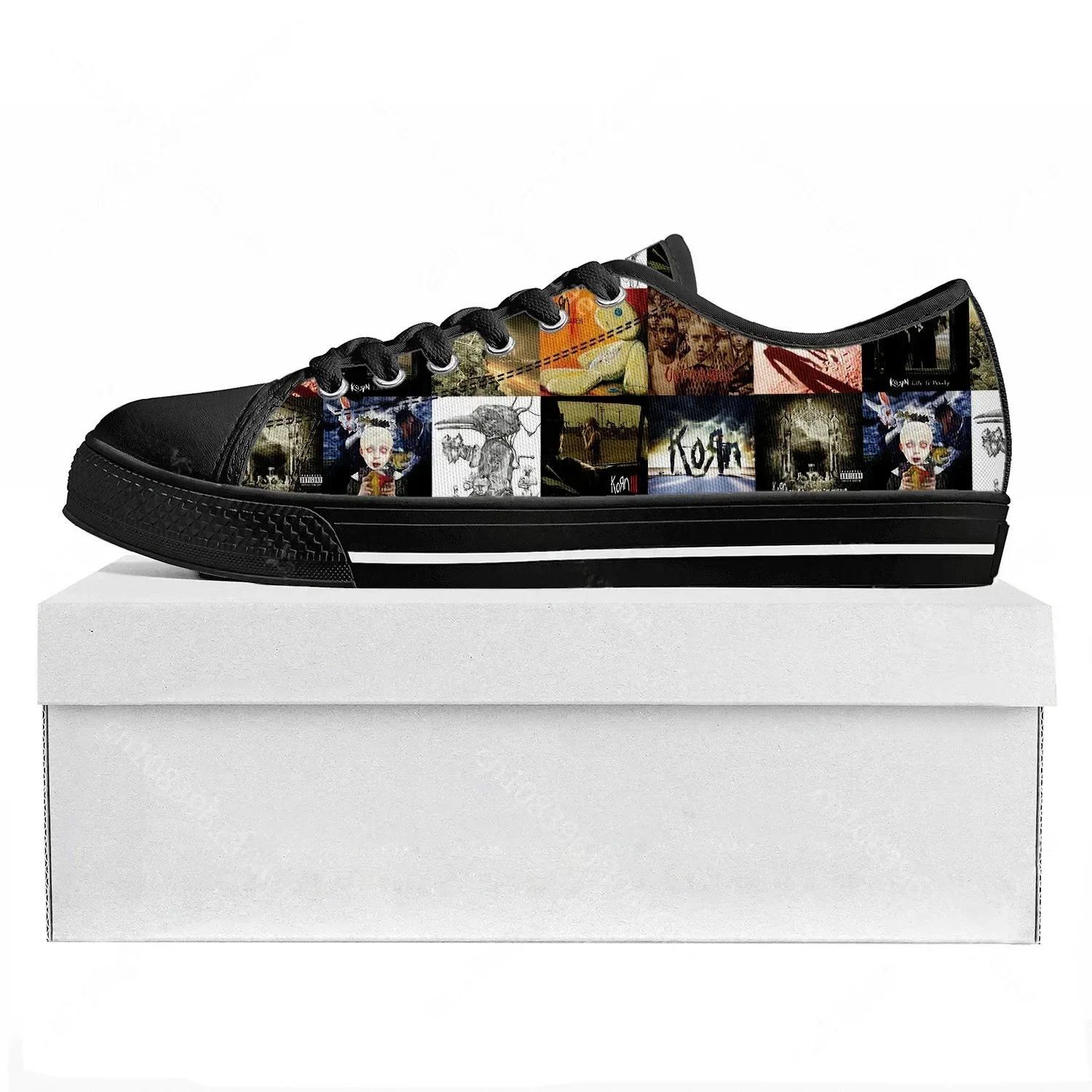 Korn Rock Band Low Top High Qu - 3D Printing Quality ulasan dan harga