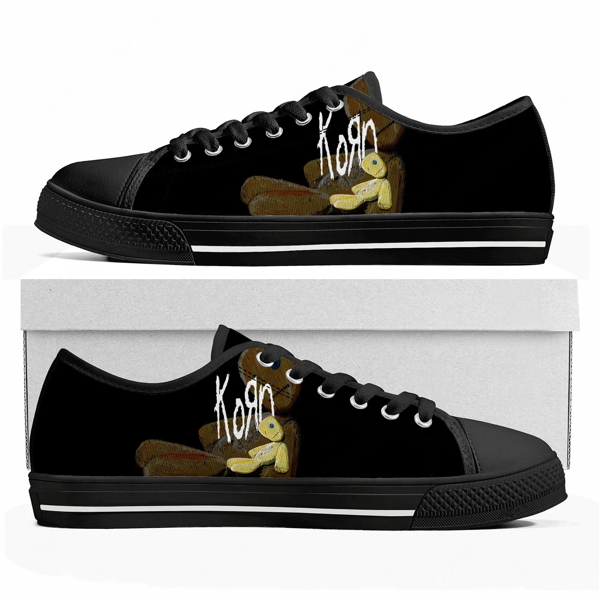 Korn Rock Band Low Top High Qu - 3D Printing Quality ulasan dan harga